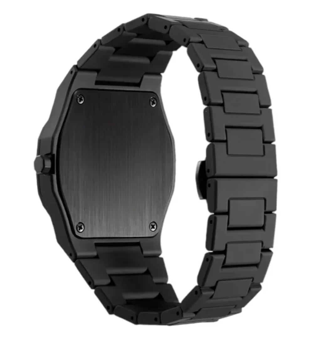 Stylish Muslim Black Dial Watch