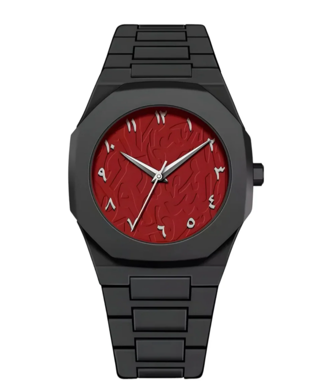 Stylish Muslim Red Design Watch