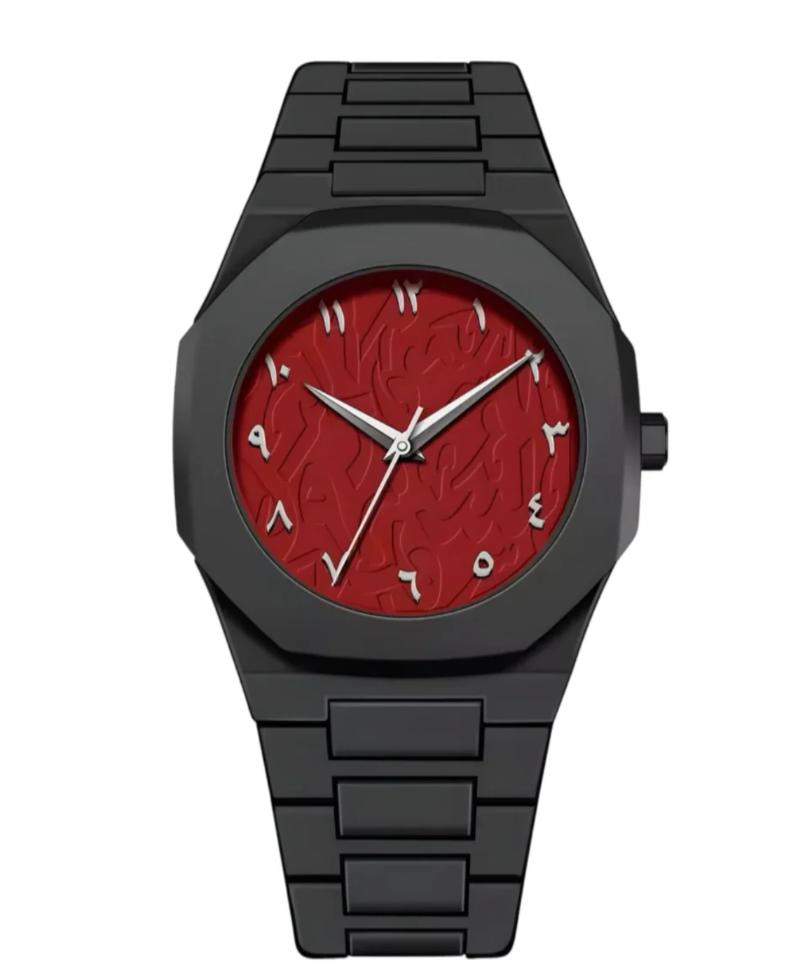 Stylish Muslim Red Design Watch